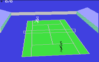 International 3D Tennis Screenshot 1